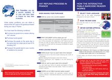 Détaxe PABLO (English) : VAT Refund Process In France