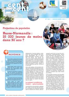 Projections de population    Basse-Normandie : 25 000 jeunes de moins dans  30 ans ?  