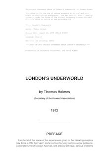 London s Underworld