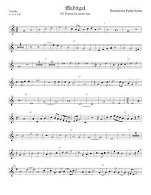 Partition viole de gambe aigue, Madrigali a 5 voci, Libro 4, Pallavicino, Benedetto par Benedetto Pallavicino