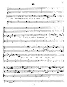 Partition Herr, nun lässest du deinen Diener im Friede fahren, SWV 352, Symphoniae sacrae II, Op.10