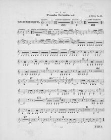 Partition trompette 2 (en E), violoncelle Concerto, Concerto Pour Violoncelle Avec Orchestre Ou Piano