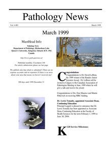 Pathology News