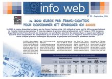 16 300 euros par franc-comtois pour consommer et épargner en 2003
