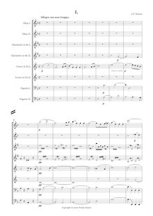 Partition , - Allegro ma non troppo, Octeto em Fá maior, F major
