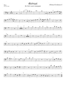 Partition viole de basse, Madrigali a 5 voci, Libro 2, Ferrabosco Sr., Alfonso par Alfonso Ferrabosco Sr.