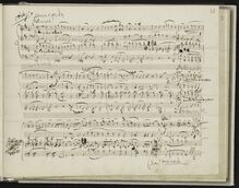 Partition , Adagio, Piano Concerto No.1, Konzert für Klavier und Orchester Nr.1