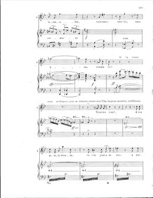 Partition Vocal Score (pages 171–200), L’étranger, Op.53, Action musicale en deux actes