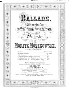 Partition de piano, 2 Konzertstücke, Op.16, Moszkowski, Moritz
