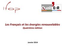 Les Français et les énergies renouvelables (Quatrième édition - Janvier 2014)