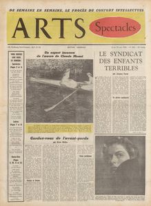 ARTS N° 363 du 12 juin 1952