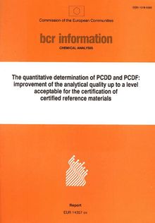 The quantitative determination of PCDD and PCDF
