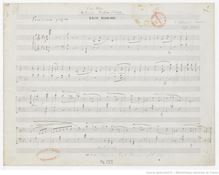 Partition complète (Autograph), Valse mignonne, Op. 104