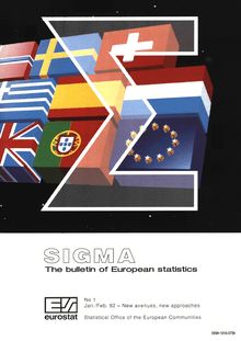 SIGMA No 1/92. The bulletin of European statistics