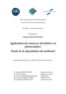 Thèse de doctorat pour obtenir le grade de Docteur de l Université de Strasbourg