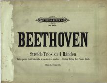 Partition complète, Serenade, D major, Beethoven, Ludwig van par Ludwig van Beethoven