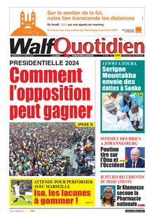 Walf Quotidien N°9419 - du 23/08/2023