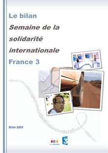 Le bilan Semaine de la solidarité internationale France 3