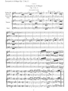 Partition Concerto No.2 en A major, HWV 307, 12 orgue Concertos, Op.4 & Op.7