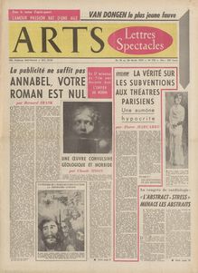 ARTS N° 710 du 18 février 1959