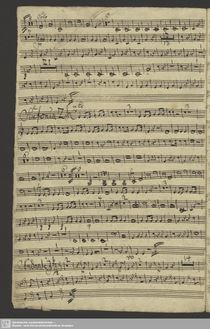 Partition cor 2, Symphony en E-flat major, E♭ major, Rosetti, Antonio