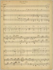 Partition orgue score, Davids 126th Psalme, C Major, Fabricius, Jacob