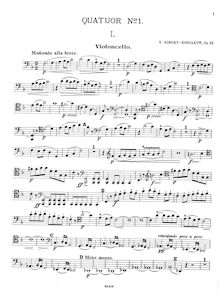 Partition violoncelle, corde quatuor, F major, Rimsky-Korsakov, Nikolay par Nikolay Rimsky-Korsakov