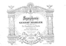 Partition complète, Symphony No.5, Mahler, Gustav par Gustav Mahler