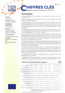 CHIFFRES CLES. Bulletin de la conjoncture européenne et synthèses 5/97