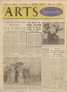ARTS N° 387 du 28 novembre 1952