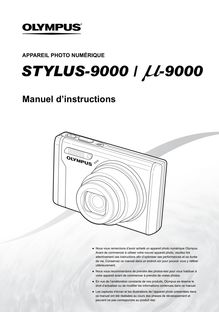 Notice Appareil Photo numériques Olympus  Stylus-9000