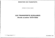 Transports scolaires 1967-1980 - Récapitulatif.