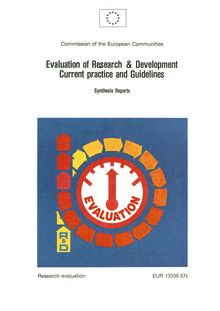 Evaluation of research and development