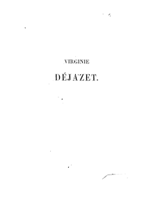 Virginie Déjazet / par Eugène Pierron...