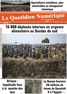 Le Quotidien Numérique d’Afrique n°1698 - du Lundi 09 août 2021