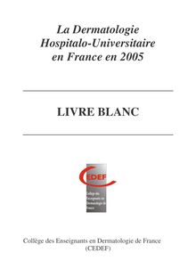 Livre Blanc du CEDEF  version 02.05.2005 