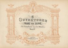 Partition complète, Die Kartenschlägerin, oder Pique Dame, Komische Operette in einem Akt par Franz von Suppé