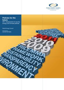 Policies for the future. 2011 assessment of country energy and climate policy.